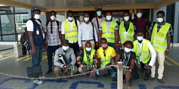 Formação de técnicos do departamento de e saúde ambiental no uso do termometro scanner