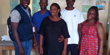 Supervision formative ODK dans la région de Cacheu